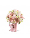 The FTD Baby Girl Big Hug Bouquet